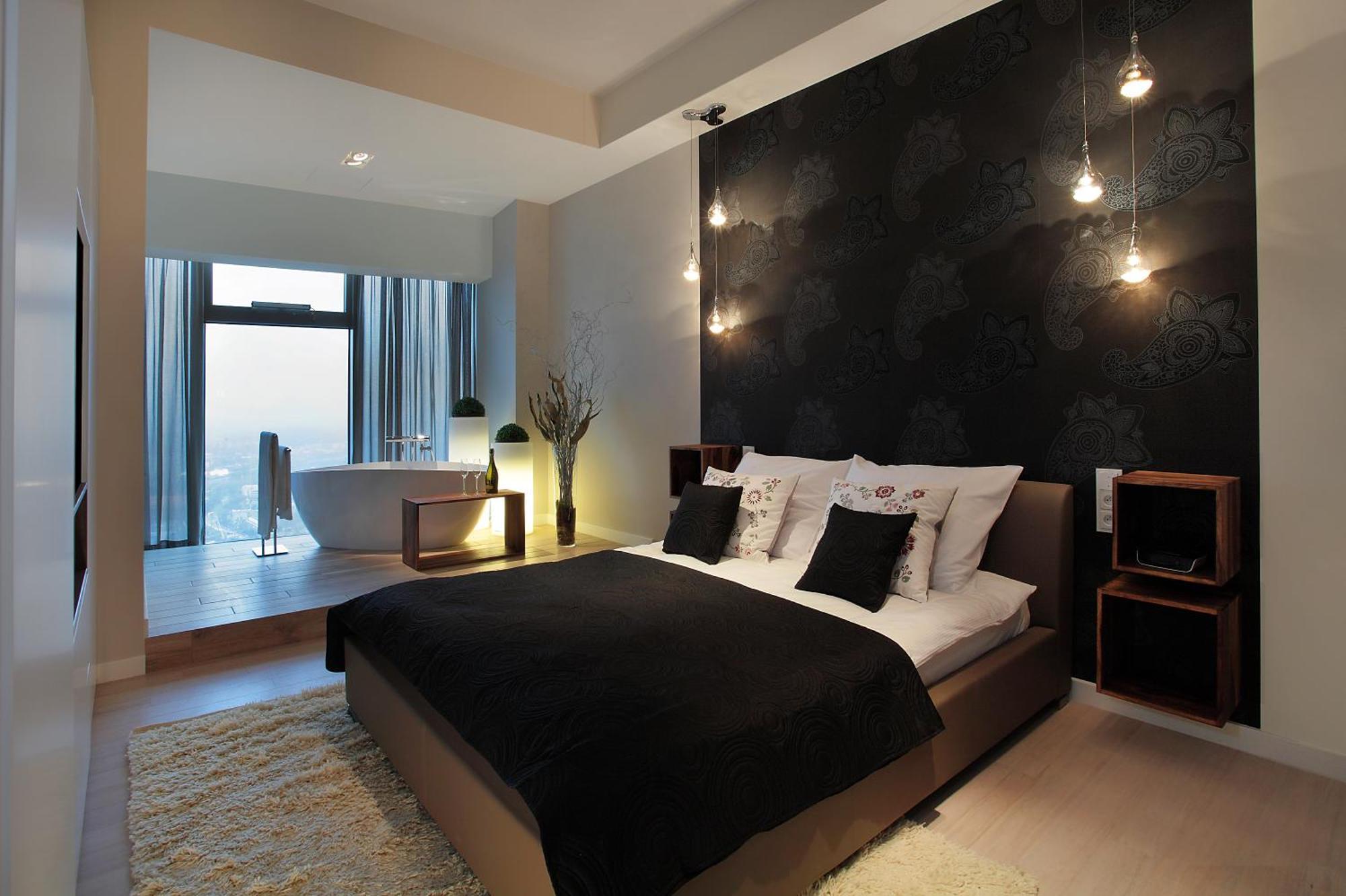 30Th+ Floor Apartments In Sky Tower Breslau Exterior foto