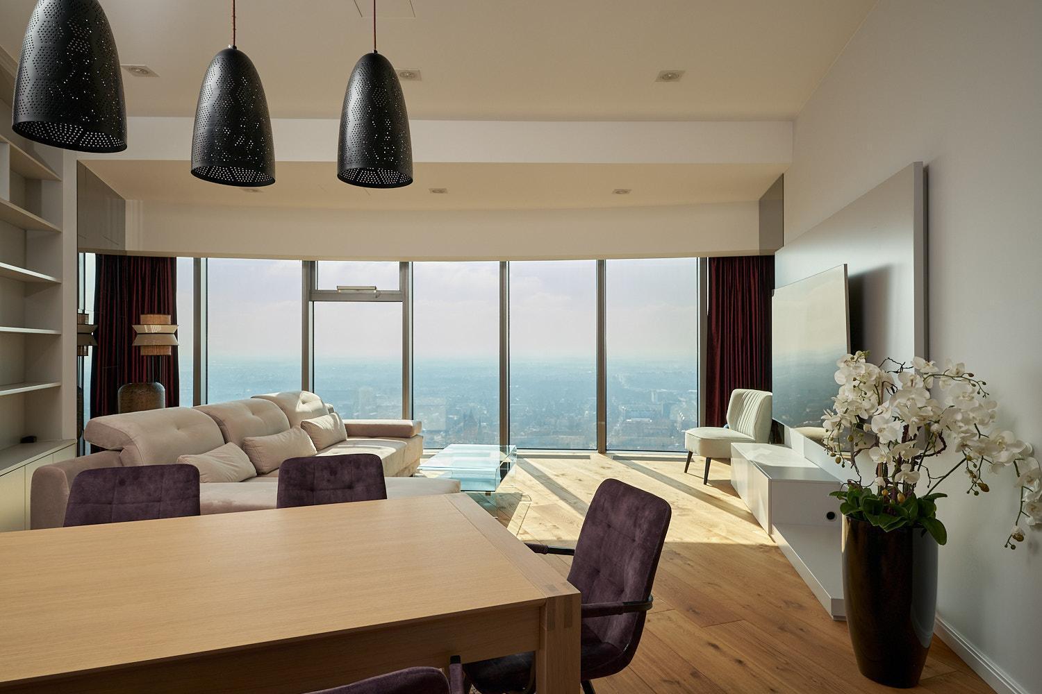 30Th+ Floor Apartments In Sky Tower Breslau Exterior foto